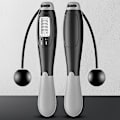 Miniatyrbillede 3 af 5: 1 stk. Trådløse sjippetove Digitalt trådløst sjippetov Fitness Træning Sjippetov - Perfekt Black Green