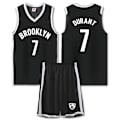 Pikkukuva 2 / 2: NBA koripallopuku BKN musta puku nro. 7 Durant - Perfet 4XL (180-185cm)