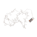 Miniatyrbillede 5 af 6: Lyssløjfe Indendørs / LED sløjfe - Batteridrevet white