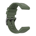 Miniatyrbild 2 av 5: Silikonarmband 26mm för Garmin Fenix 7x/6x/5x Klocka Rem Loop Armband - Perfekt Dark green