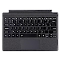 Miniatyrbillede 1 af 5: Kompatibel med Microsoft Surface Pro 7+/7/6/5/4/3 baggrundsbelyst Bluetooth-tastatur med touchpad - Perfekt Style D