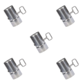 Miniatyrbilde 6 av 6: 1/2/3/5 Langtidsvirkende komfyr Skorstein Tilbehør for matlaging og - Perfet 6*12cm adjustable smoke pipe 5PCS