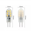 Miniatyrbillede 6 af 6: 10 STK G4 LED-pære, 6000K hvid, ikke-dæmpbar, udskiftelig hætte - Perfet