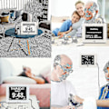 Miniatyrbild 4 av 4: Demens Klocka Alzheimers Klocka Stor Digital Kalender Klocka för Seniorer, Klocka med Dag och Datum F(7 Tum) (WS)-Perfekt