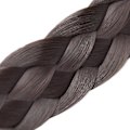 Miniatyrbild 3 av 5: Tjockt Flätat Elastiskt Hårband Håraccessoar för Kvinna-Perfekt darkbrown
