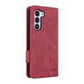 Miniatyrbild 3 av 5: Läderfodral Kompatibelt med ZTE Nubia S 5G A403ZT-Perfet Red