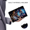 Miniatyrbillede 5 af 5: Læder Etui Kompatibelt med iPad Air 11 (2025) (2024) Air (2022) (2020) Pro 11 (2022) Mønsterprintet Tablet Co-Perfet Small Lantern Flower