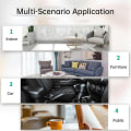 Miniatyrbilde 3 av 6: Formaldehyd Test Kit Test Paper Nytt Hjem Innendørs Luftkvalitet Test Reagens Test Tube Tester Hjem Selvtest Gass Detektor, 6 bokser - Perfet null none