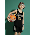 Pikkukuva 4 / 4: Lakers #23 Lebron James Jersey No.23 set lapsille / Black XL (150-155cm)