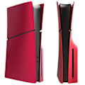 Miniatyrbillede 1 af 5: Ps5 Slim Cover Ps5 Slim Plader, Ps5 Udskiftningsfrontplade Cover Shell Kompatibel med Ps5 Slim Konsol Disk Edition-Perfet Red