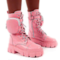 Pikkukuva 1 / 4: Platform-saappaat Plus Size - Naisten saappaat - Perfet Pink 38