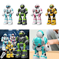 Miniatyrbillede 2 af 5: Fjernstyret Intelligent Robot Legetøj Musik Robot Børnegave Tidlig Uddannelse Legetøj-Perfekt Yellow