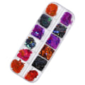 Pikkukuva 1 / 2: Halloween Nail Art Decals, värikkäät kynsiljerit - täydellinen