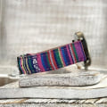 Miniatyrbillede 4 af 6: Multicolor regnbuemønster ure til kvinder, Quirky Boho Hippie