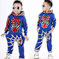 Miniatyrbild 2 av 5: Barn Pojkar Spiderman Träningsoverall Set Hoodie + Joggingbyxor Sweatshirt Sport Outfit Suit Barn Superhjälte Kläder-Perfekt Blue 6-7 Years