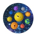 Simple dimple pop it fidget leksak - Planeter - Perfekt