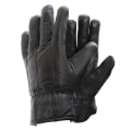 Miniatyrbilde 1 av 2: Myke saueskinnhansker i ekte skinn for menn Sort - Perfet Black L/XL