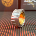 Miniatyrbilde 4 av 5: Motorsykkel Dekk Fidget Ring Morsom Stressavlastning Fingerøvelse Rustfritt Stål Spinner Ring EDC Leke Barn Voksne Gave-Perfet P