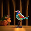 Miniatyrbillede 10 af 10: Farverige fugle ornament Fuglefigur 2 2- Perfet 2