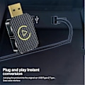 Miniatyrbild 3 av 5: NY Trådlös CarPlay Android Auto Adapter Kabelansluten till Trådlös 2 i 1 Bil Ai Box Kompatibel med Plug and Play-Perfet