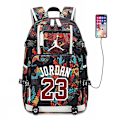 Miniatyrbillede 1 af 2: Nba Peripheral Series Logo Multifunktionel USB - Perfet Red Jordan