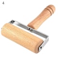 Miniatyrbillede 1 af 5: Kagerulle Non-Stick Komfortabelt Greb Dobbelt Hoved Rustfrit Stål Ramme Dejrulle til Fondant-Perfet 4