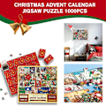 Pikkukuva 3 / 10: Joulun adventtikalenteri palapeli DIY-lelu lapsille 1000kpl