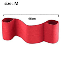 Miniatyrbilde 2 av 5: Benkpress med vektløftingstrening for styrkeøking - perfekt for push-ups Red M