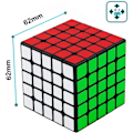Miniatyrbilde 3 av 6: 5 x 5 speed kube, original full størrelse 62 mm magisk kube puslespill t - Perfet