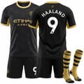 2627 Manchester City bortedrakt for barn, nummer 9 Haaland 24 NO.9 24
