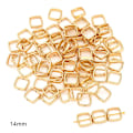 Miniatyrbild 7 av 9: 50st två hål CCB Beads Ram Spacer Beads DIY Halsbandsrem - Perfet A