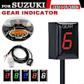 Miniatyrbillede 2 af 5: Gear-displayindikator til Suzuki Gsxr1000 2003 Gsxr600 Gsxr750 Gsxr 650 750 2004 2005 Motorcykeltilbehør 1-6 Hastighedsdisplay - Perfekt