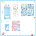 Pikkukuva 2 / 6: Sunny Day Sanrio e Thing Supply Station -sarjan sarjakuva - Perfet A1