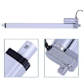 Pikkukuva 5 / 5: 12V Yhteensopiva 1500N Iskunpituus 200-750mm Lineaarinen Toimilaite Nostin Sähkömoottorin Kiinnike-Perfet 450mm