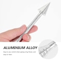 Miniatyrbillede 5 af 5: 3 stk. Blomsternål i aluminiumslegering, bageværktøj, kagepynt, kage sprøjteposeholder, glasur rosenpinde, kagedekorationsværktøj - Perfekt