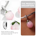 Miniatyrbild 4 av 5: Mode-inspirerade persikaformade berlocker, perfekta för armband, halsband, smyckestillverkning - perfekt
