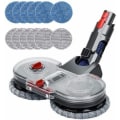 Miniatyrbilde 1 av 6: Elektrisk mopphode for Dyson V15 V11 V10 V8 V7 støvsuger med avtakbar vanntank, 12 vaskbare mopphoder - Perfet