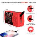 Pikkukuva 3 / 5: Kampiradio Hätäradio Power 2000mAh - Perfet Grön