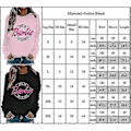 Miniatyrbillede 3 af 3: Unisex Barbie Tema Sweatshirt Trendy Printet Pink Power Langærmet Pullover Sweatshirt - Perfekt Pink 2XL