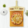 Pikkukuva 3 / 4: Liukuva pizzakuori-pizzankuorilapio kahvalla, astianpesukoneen kestävä pizzakuori UK- Perfet S