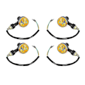 Miniatyrbilde 1 av 5: 2024 Nye 4 X Led-indikatorer 6v Blinklys Gult Motorsykkel Blinklys 6 Volt Blinklys Motorsykkel - Perfekt