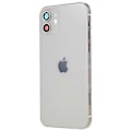Miniatyrbillede 2 af 5: Kompatibel med iPhone 12 6.1 tommer Bagside Batteri Hus Cover+Mellem Plade Ramme+Side Knapper Udskiftningsdel - Perfekt Style D