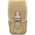 Pikkukuva 5 / 7: Taktinen vyölaukku Molle Bag Sotilaallinen vyölaukku EDC Holster Fanny Pack Puhelinlaukku Vaellus Metsästys CS (musta)