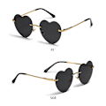 Pikkukuva 6 / 10: Heart Sunglasses Naisten aurinkolasit CLEAR BLUE- Perfet Clear Blue