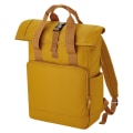 Miniatyrbillede 2 af 3: Bagbase Unisex Voksen Roll Top Genbrugt Twin Handle Backpack One - Perfet Mustard Yellow One Size