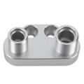 Miniatyrbilde 2 av 5: AC Kompressor Adapter Bytte Billet Aluminium Kompressor Rett Adapter Kompatibel med Sanden SD7B10 7176-Perfekt