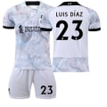 Miniatyrbilde 1 av 2: Liverpool Fotballdrakt 22 23 Fotballdrakt NR.23 Luis Díaz - Perfet 28(150-155cm)