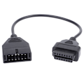 Miniatyrbillede 3 af 6: 12Pin OBD1 til 16Pin OBD2 Converter Adapter Kabel til GM-diagnose - Perfet