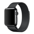 Miniatyrbilde 1 av 6: Milanese Loop Metal Armbånd Apple Watch 41/40/38 mm - - Perfet Black Svart