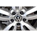 Miniatyrbilde 7 av 8: Pakketilbud - VW Senterkopp/Hjul Emblem - Automotive- Perfekt Silver 56 mm